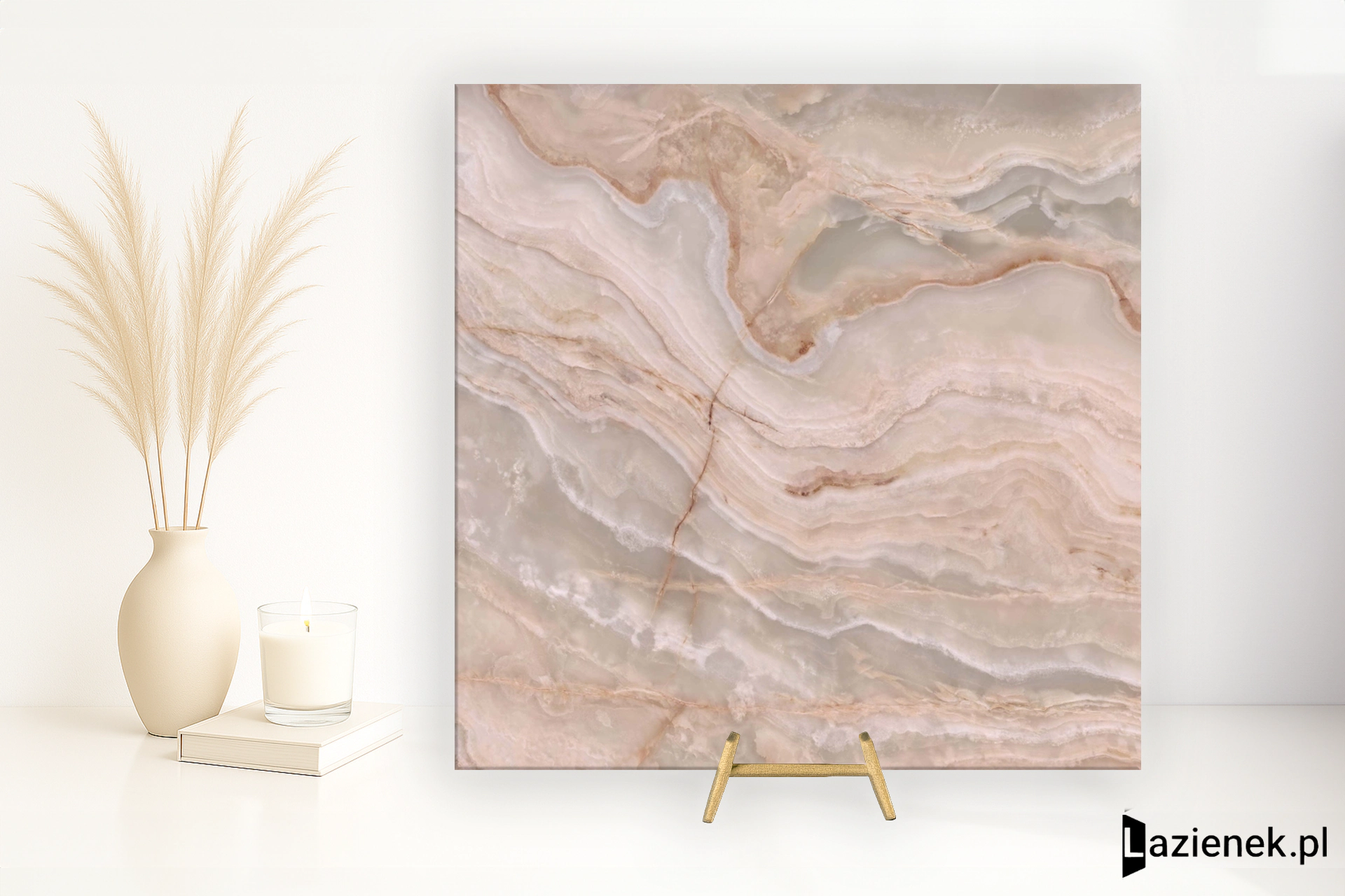 La Fabbrica Ava Onice Iride Malaga półpoler 120x120 cm gr. 6 mm - płytka rektyfikowana / (L)173033